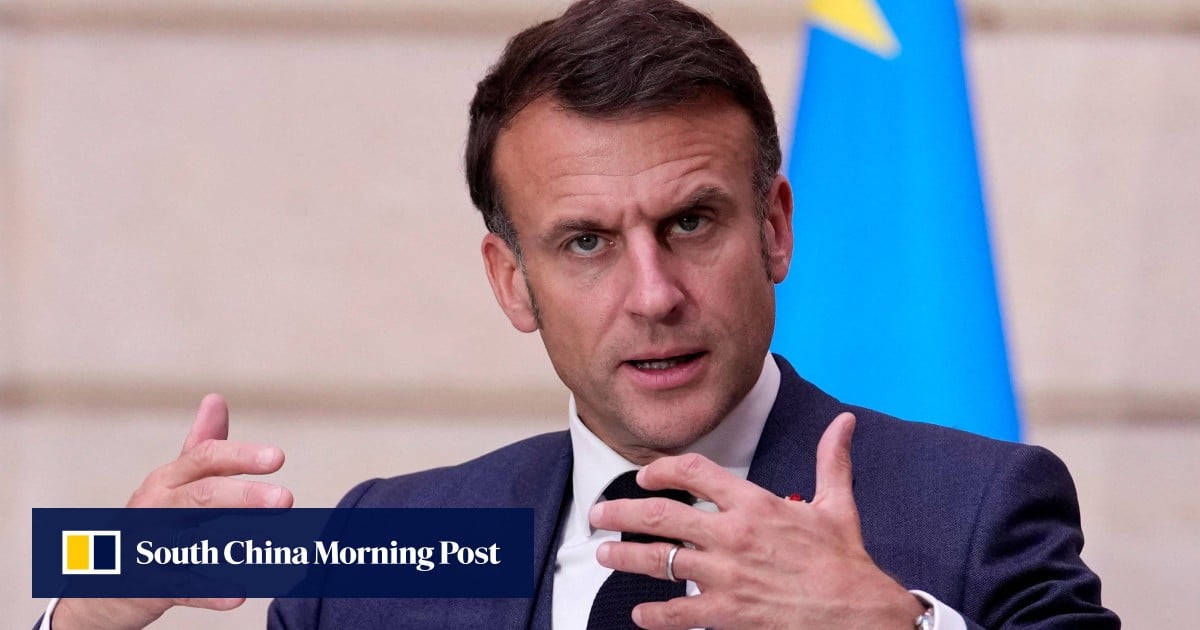 Macron reaffirms idea to send troops to Ukraine, warns of âhidden âBrexiteersâ - South China Morning Post