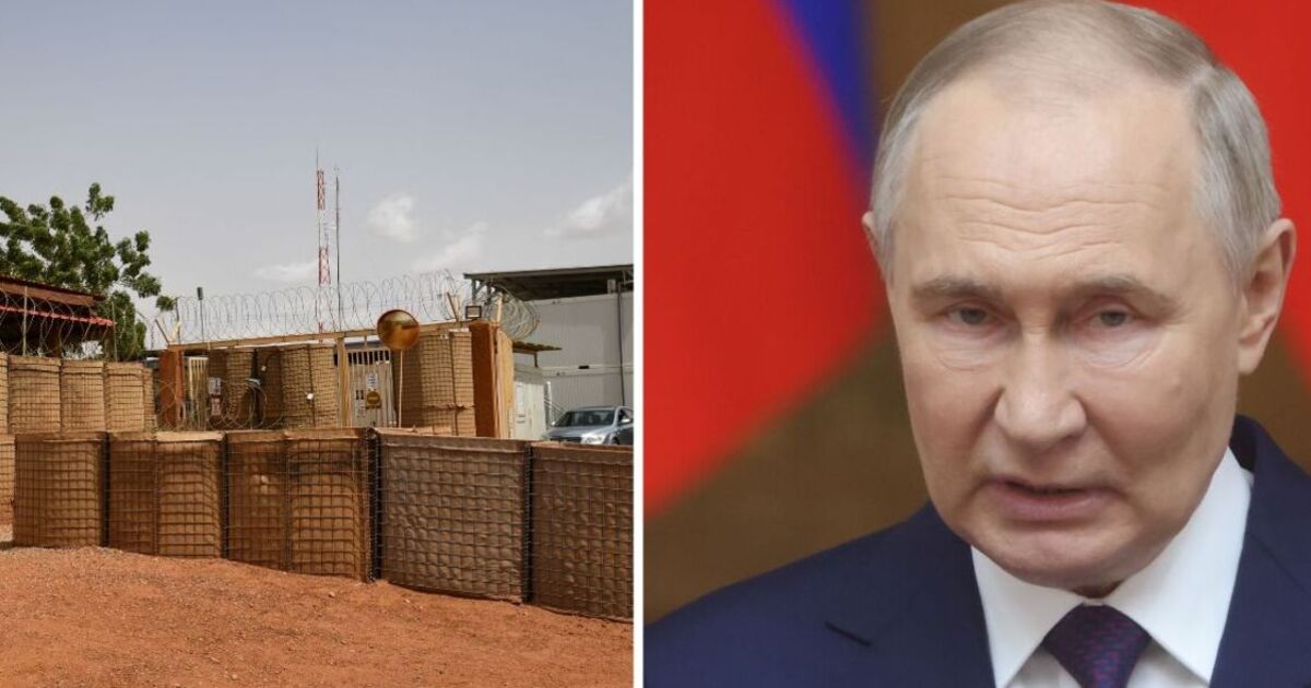 Putin's troops and US military stationed at same airbase as tensions over Ukraine explode - Express