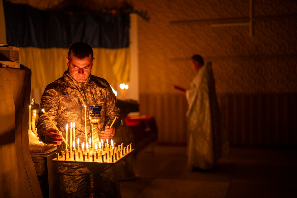 Ukraine marks its third Easter at war under fire from Russian drones - The Independent