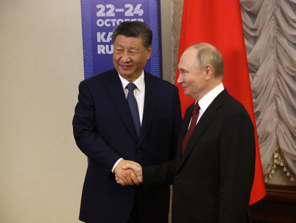 Putin, Xi discuss war in Ukraine at BRICS summit in Russia. - Kyiv Independent