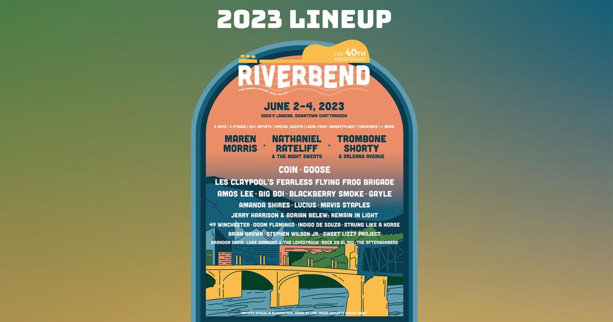 UPDATE: 40th anniversary of Riverbend lineup released | Local News | local3news.com - Local 3 News