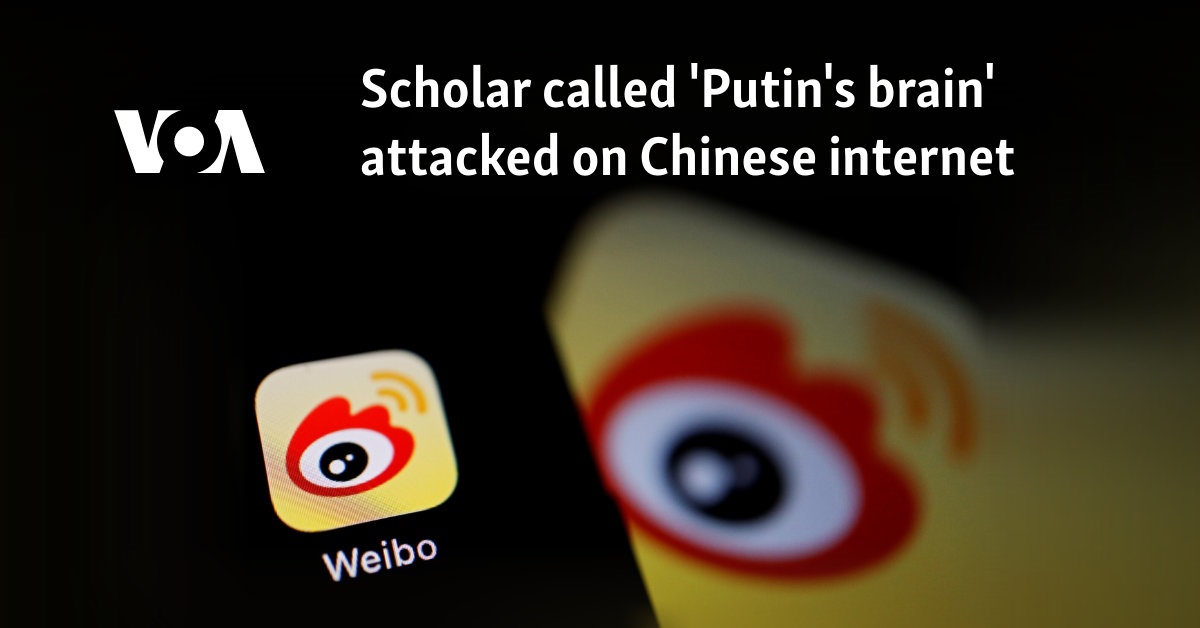Scholar called 'Putin's brain' attacked on Chinese internet - Voice of America - VOA News