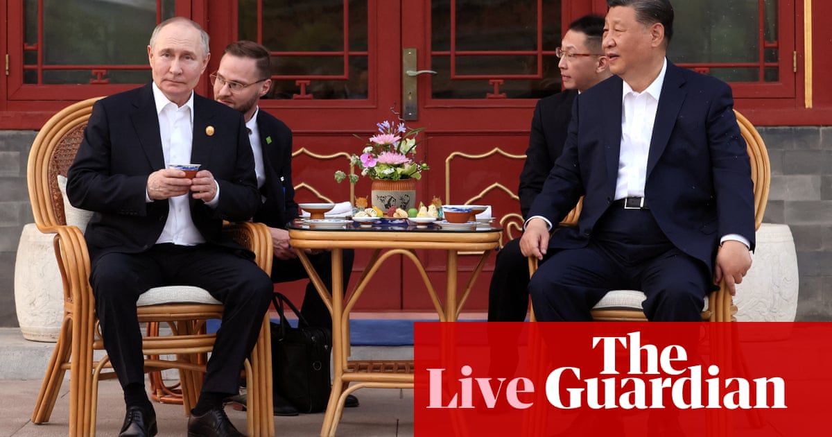 Putin and Xi visit Chinaâs âLittle Moscowâ as allies seek to cement economic ties â follow live updates - The Guardian