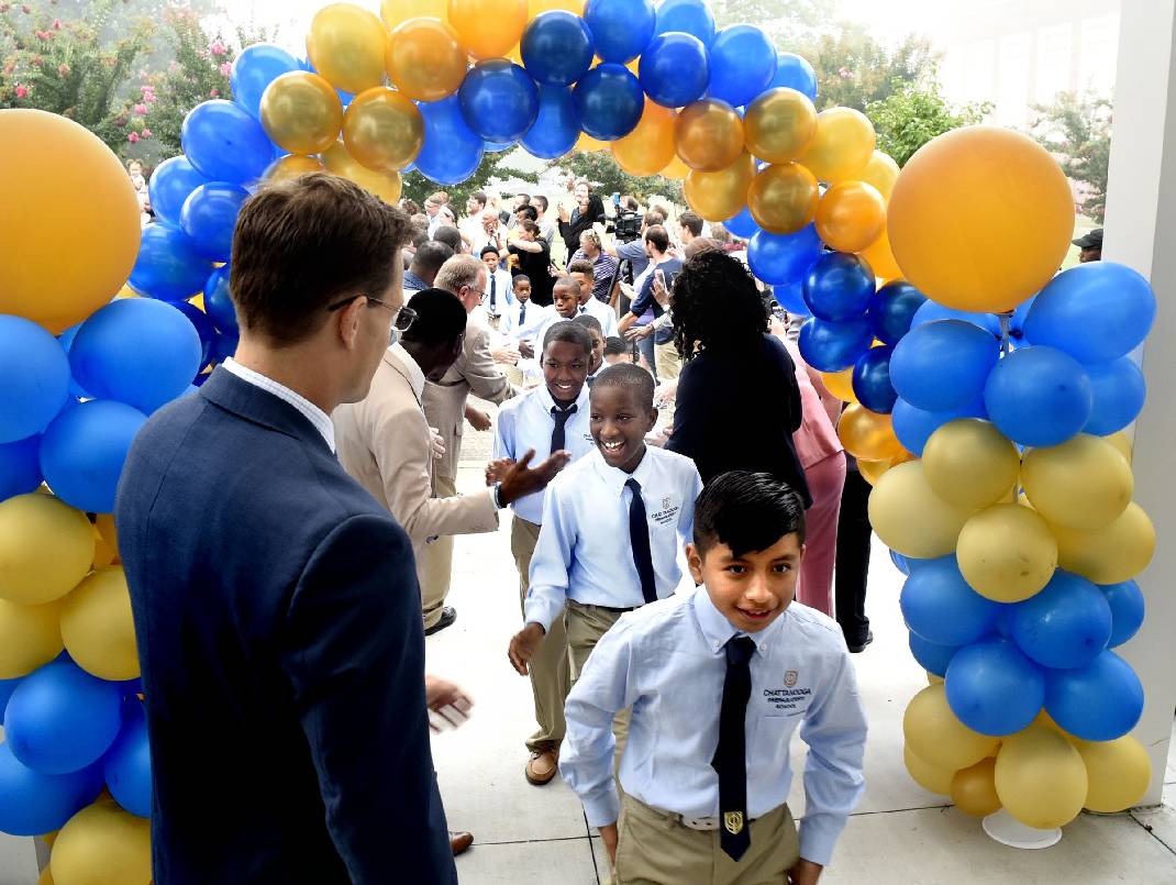 Chattanooga Prep students and staff look forward to second year, new leadership [videos, photos] - Chattanooga Times Free Press