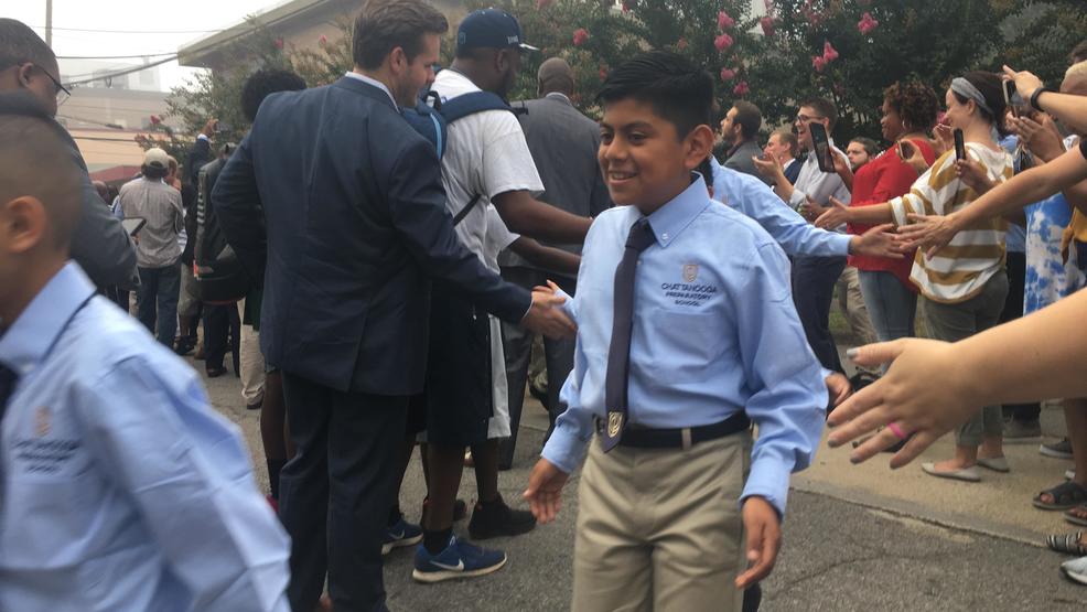 2nd annual Chattanooga 300 inspires young men on their first day back to school - WTVC