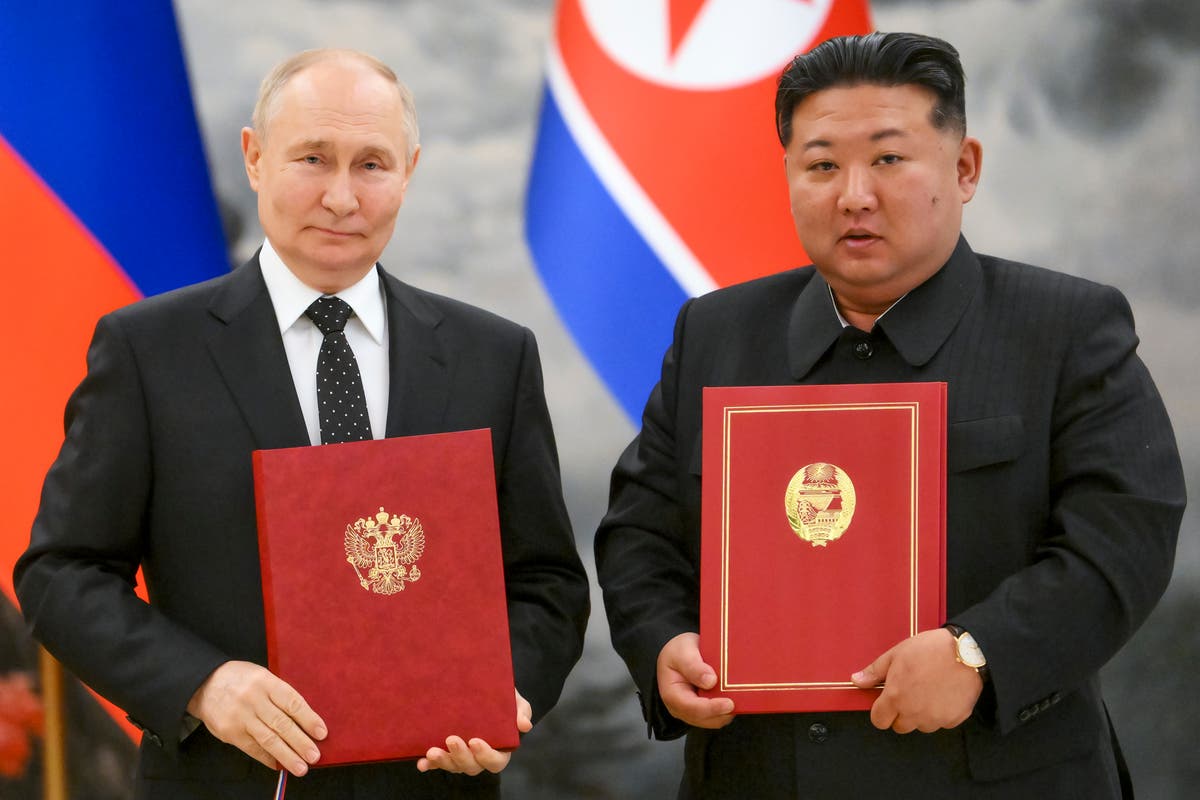 Putin gifts a lion, bears and dozens of other animals to North Korea zoo - The Independent