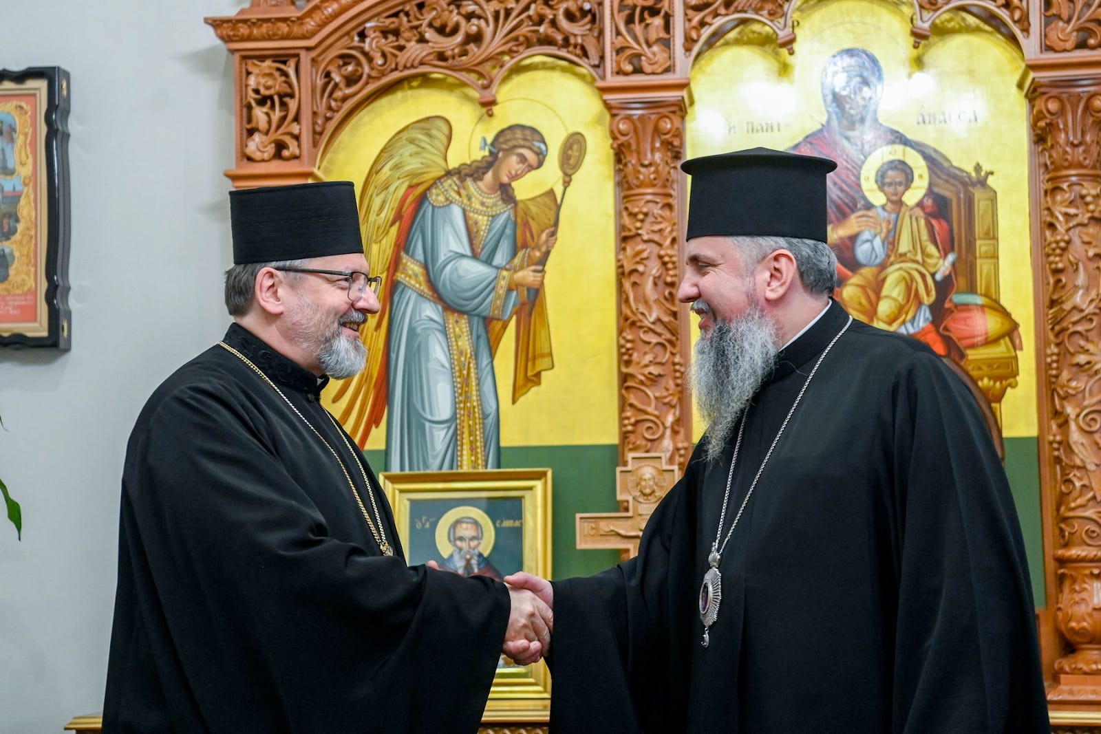 Catholic and Orthodox leaders meet in Ukraine as Russian missile strikes intensify - The Pillar