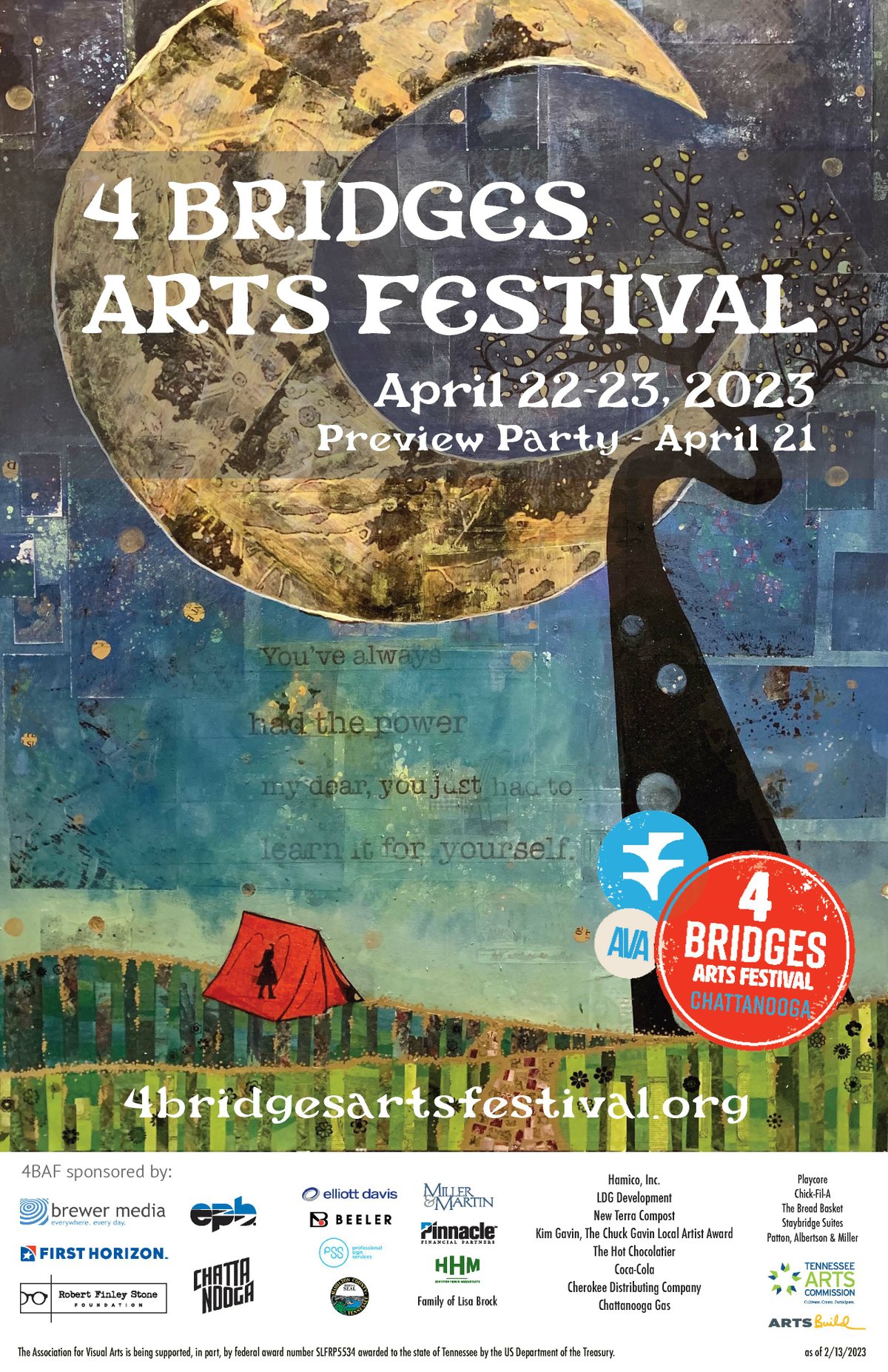 4 Bridges Arts Festival Will Return April 21-23 To The First Horizon Pavilion - Chattanooga Pulse